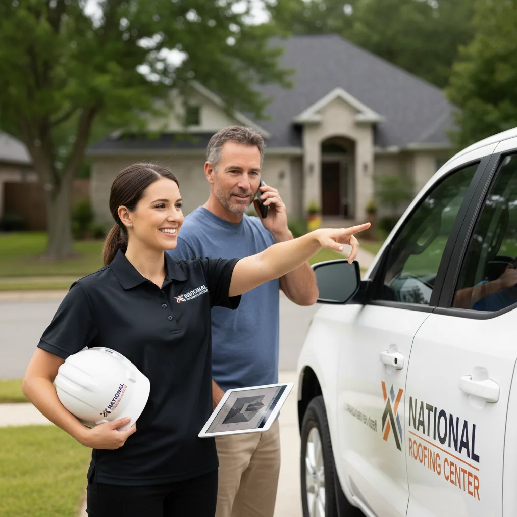 National Roofing Center customer support in Erving